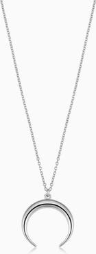 Oradina 14K Gold Wall Street Pendant Necklace