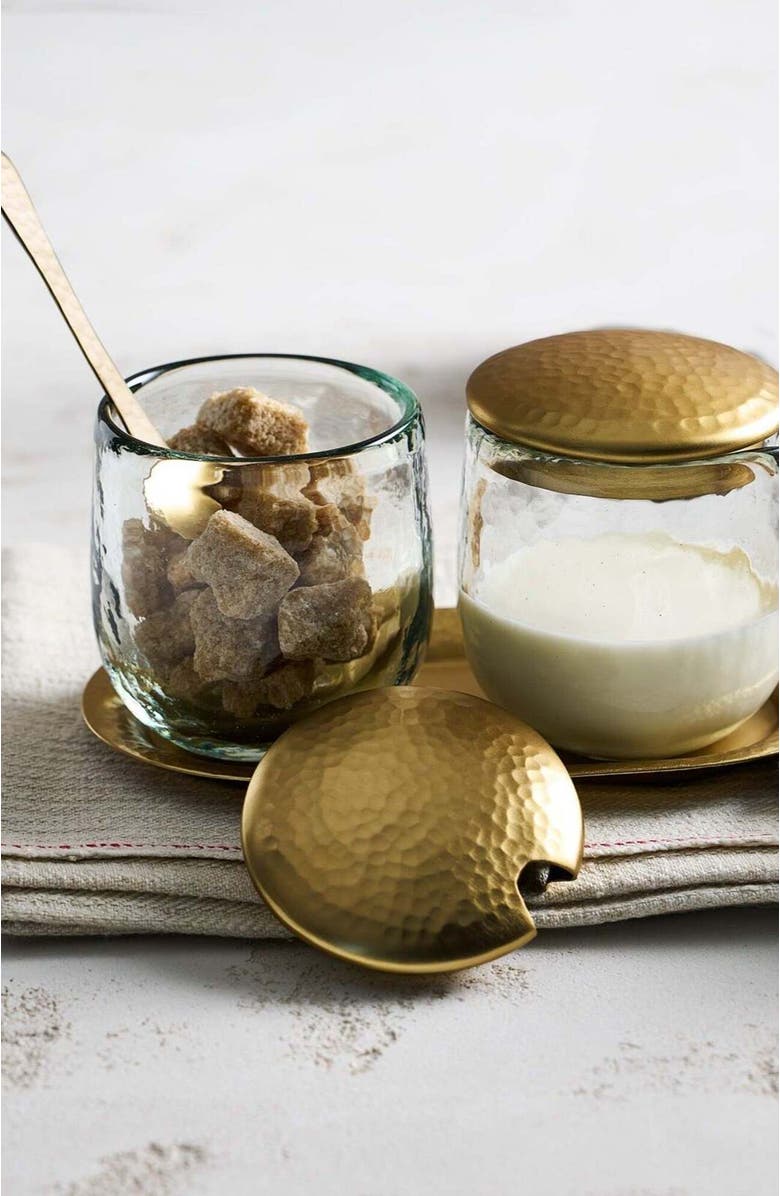 The Collective Home Pebbled Sugar and Creamer Set, Main, color,