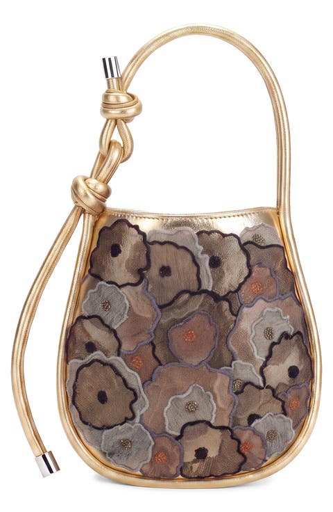 Ina Mini Potli N2 Ornate Leather Handheld Bag