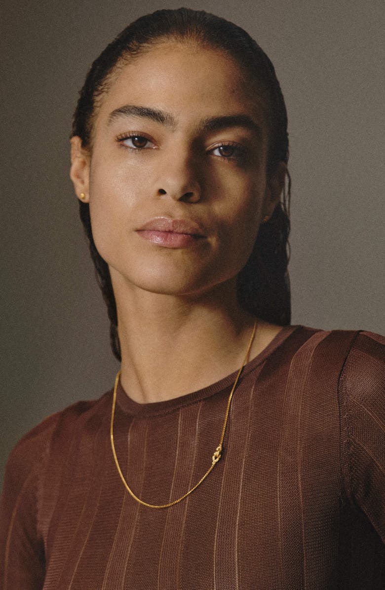NOOTKA Neat Necklace Gold, Alternate, color, Gold