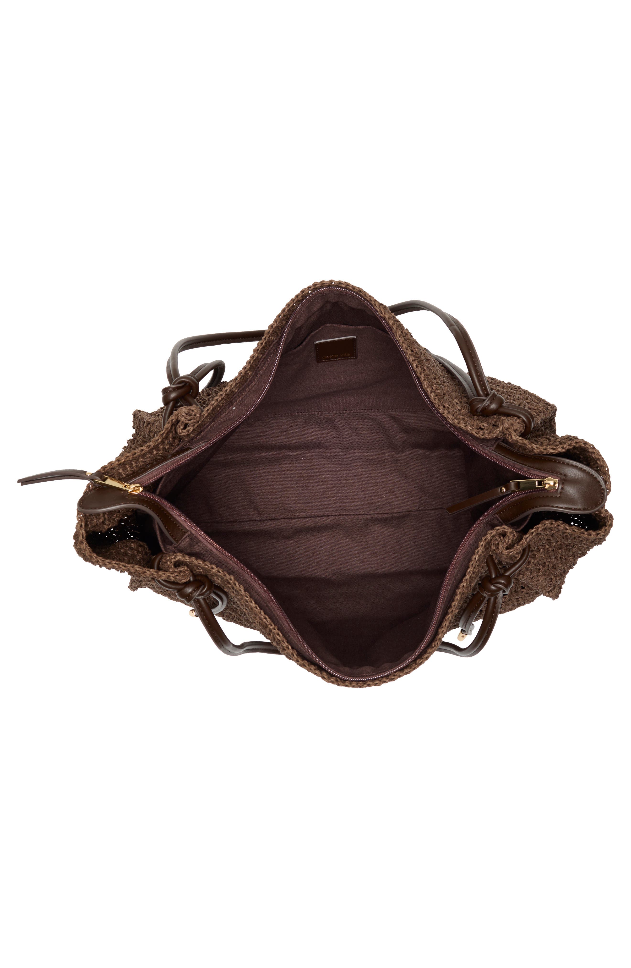 Dolce Vita Ravello Shopper Bag, Alternate, color, Chocolate