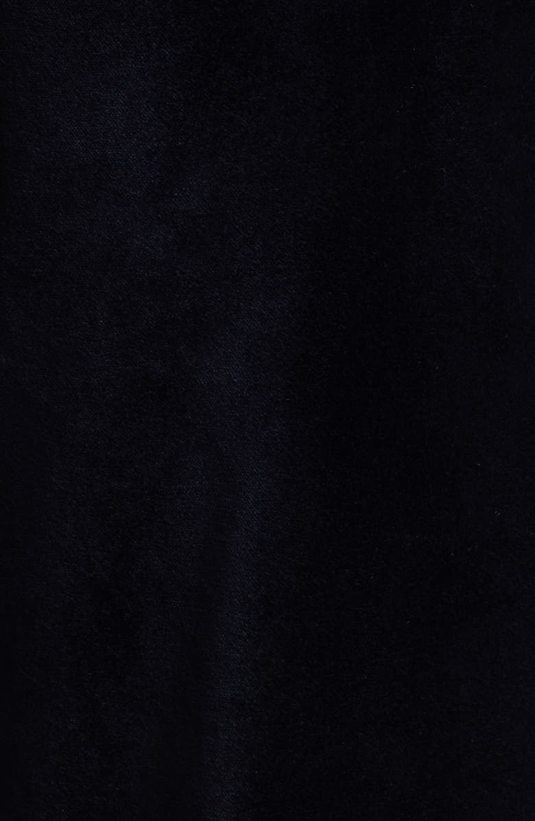 FRAME Le Slim Palazzo Velveteen Pants, Alternate, color, Navy Velvet