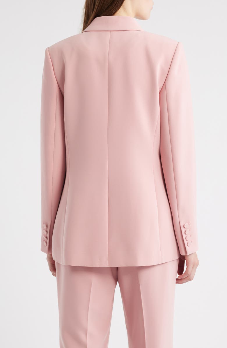 Elie Tahari The Tanner Double Breasted Blazer, Alternate, color, Light Dragon Fruit