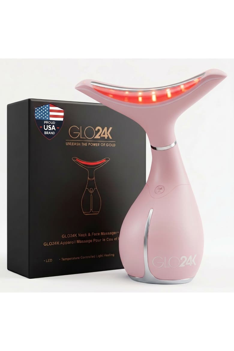 Skin Rejuvenation Beauty Device for Face and Neck ( Limited Edition - Metallic Pink), Main, color, NA