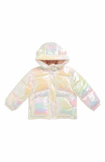 Rothschild Kids' Crinkle Metallic Hooded Puffer Jacket