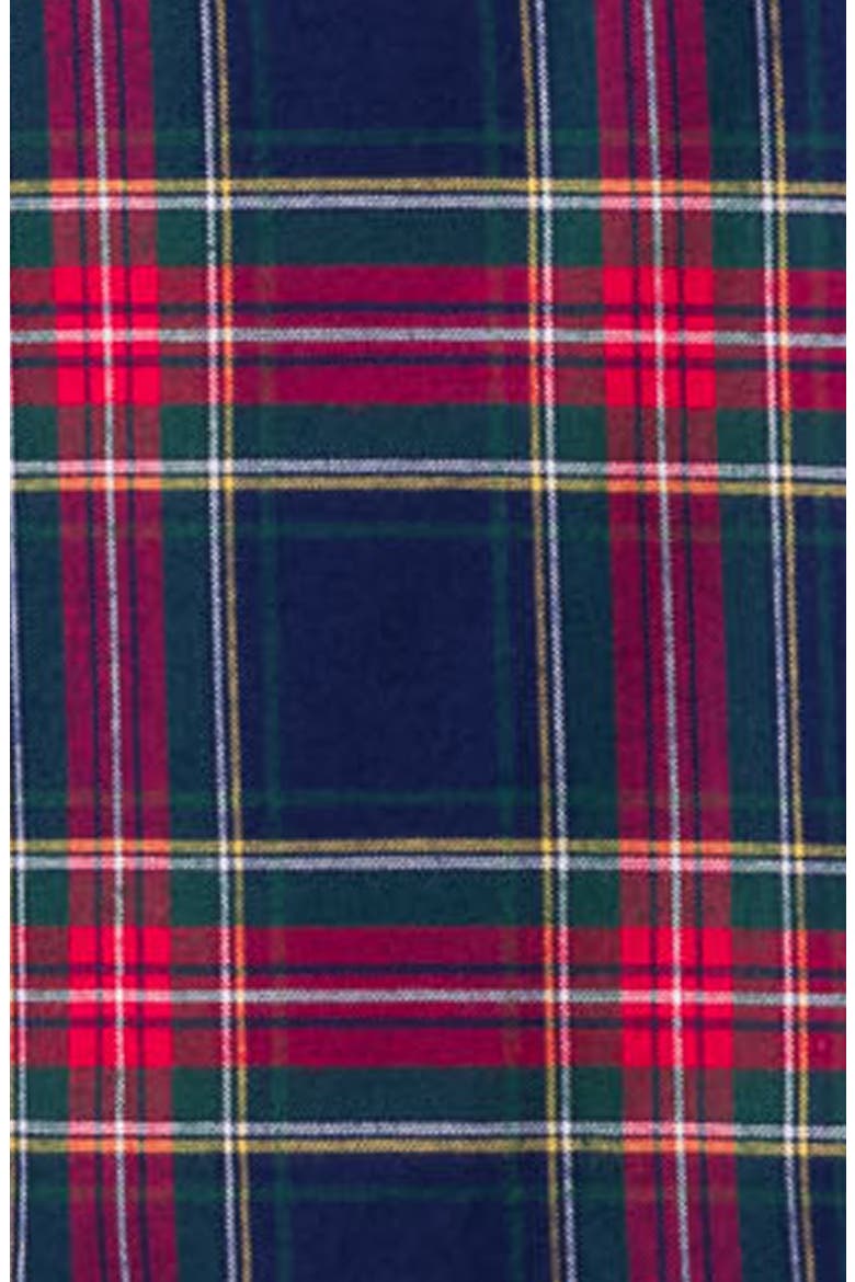Kids' Windsor Tartan Plaid Two-Piece Pajamas, Alternate, color, NAVY