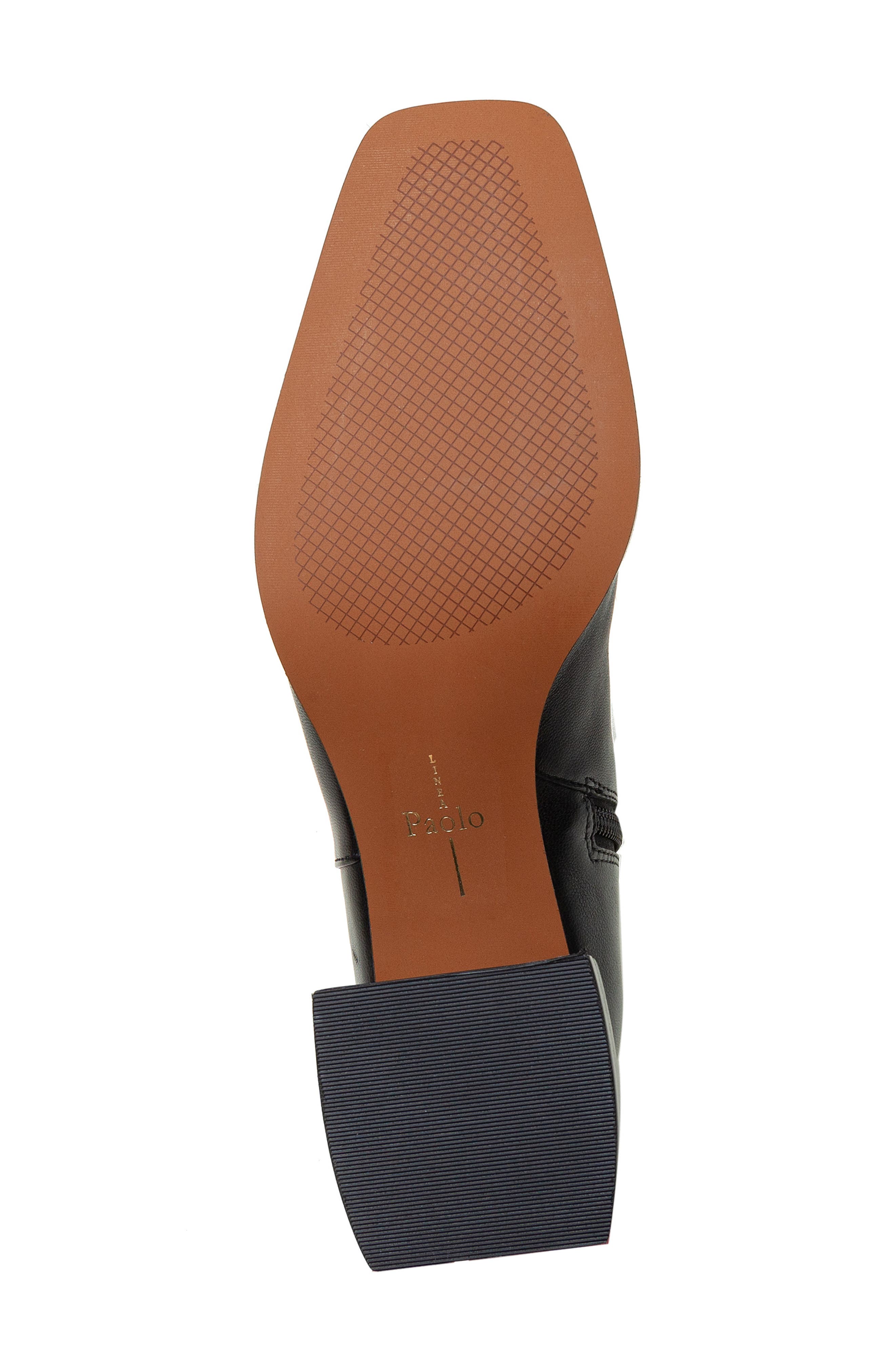 Linea Paolo Saylor Square Toe Boot, Alternate, color, Black