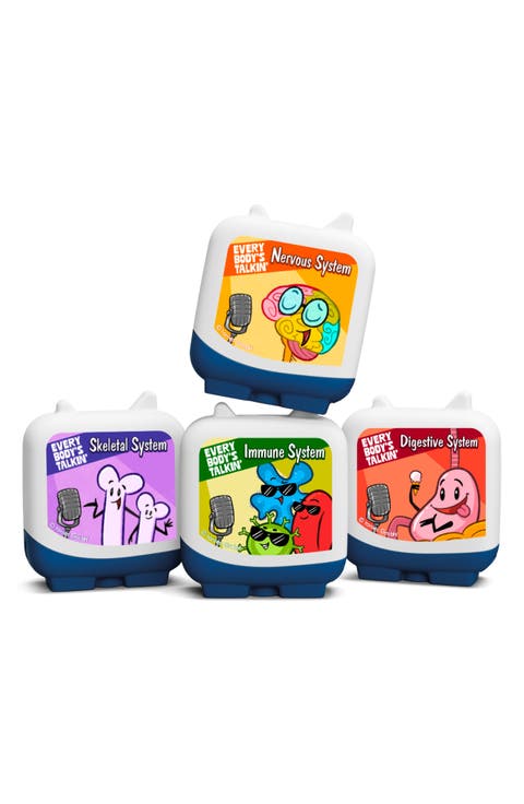 Set of 4 Every Body's Talkin' Clever Tonies