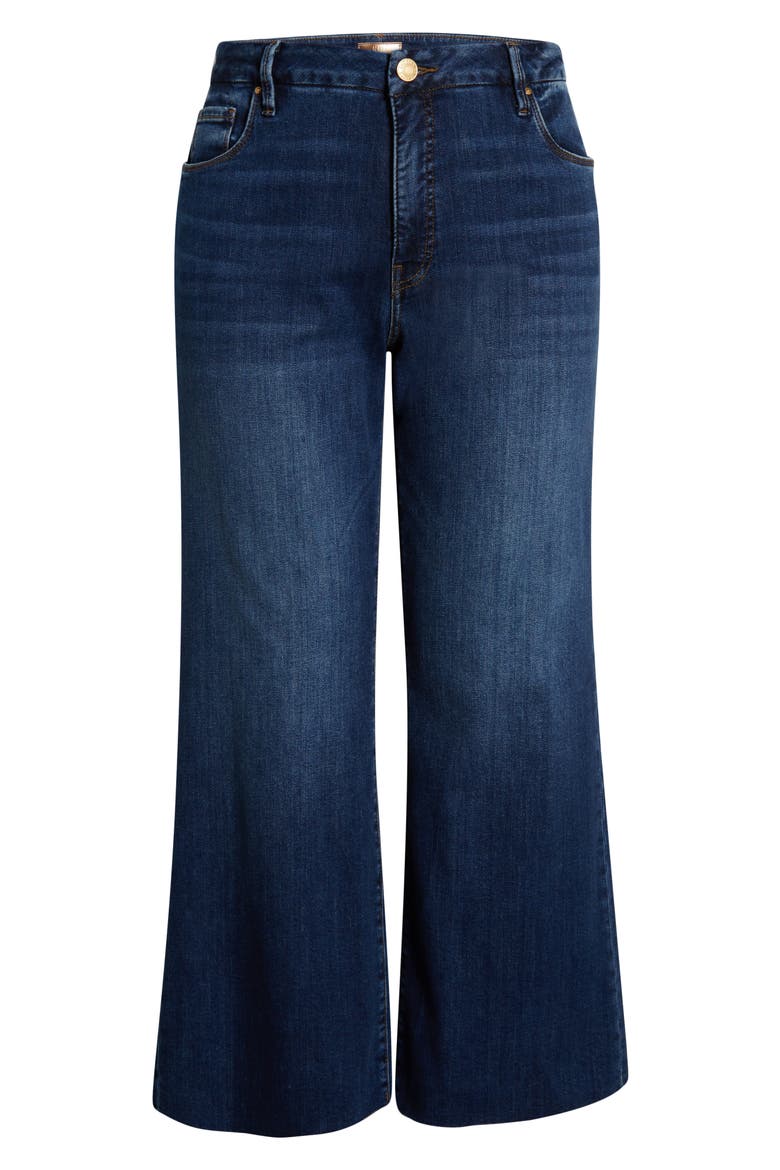 Meg Fab Ab High Waist Ankle Wide Leg Jeans, Alternate, color, INEXHAUSTIBLE