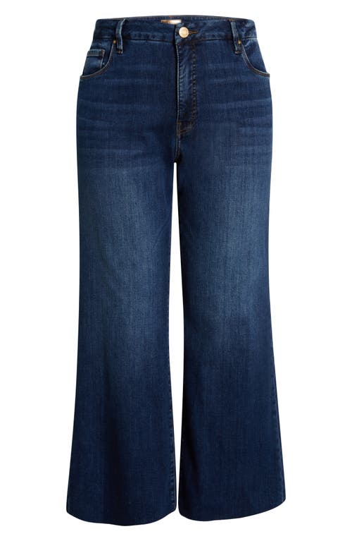 Kut From The Kloth Meg Fab Ab High Waist Ankle Wide Leg Jeans In Blue
