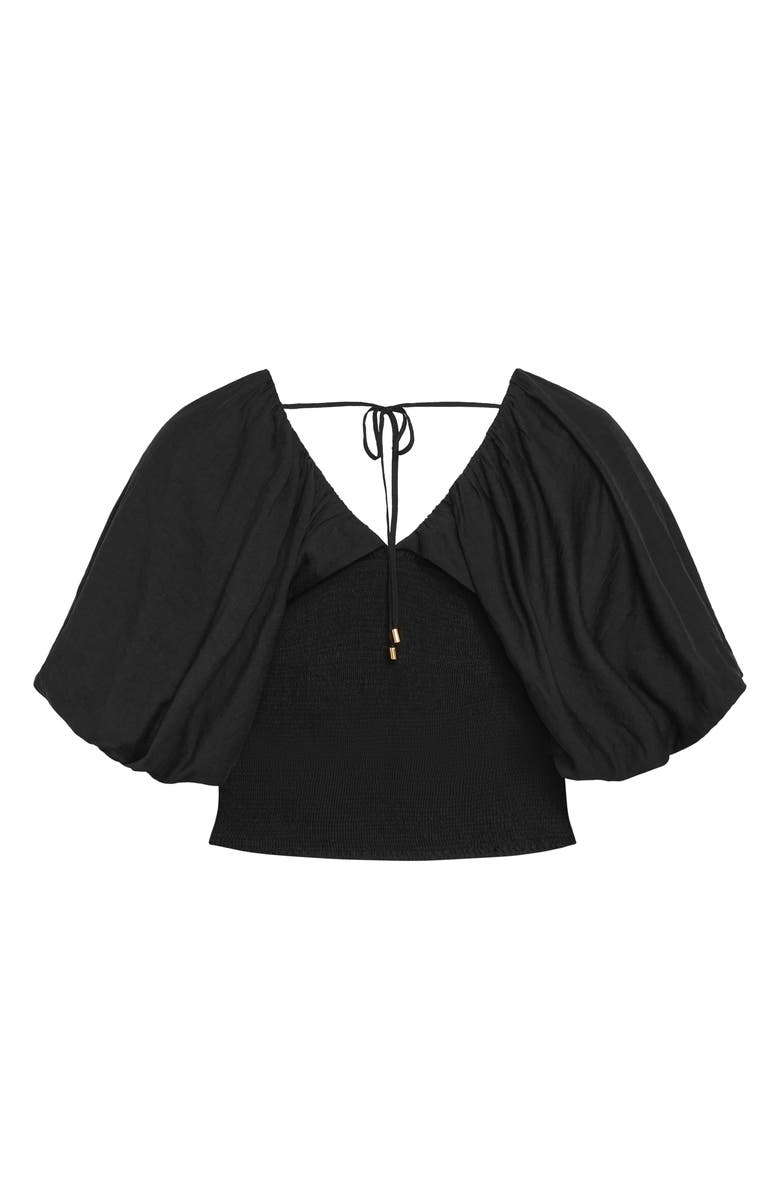 City Chic Peta Crop Top, Alternate, color, 