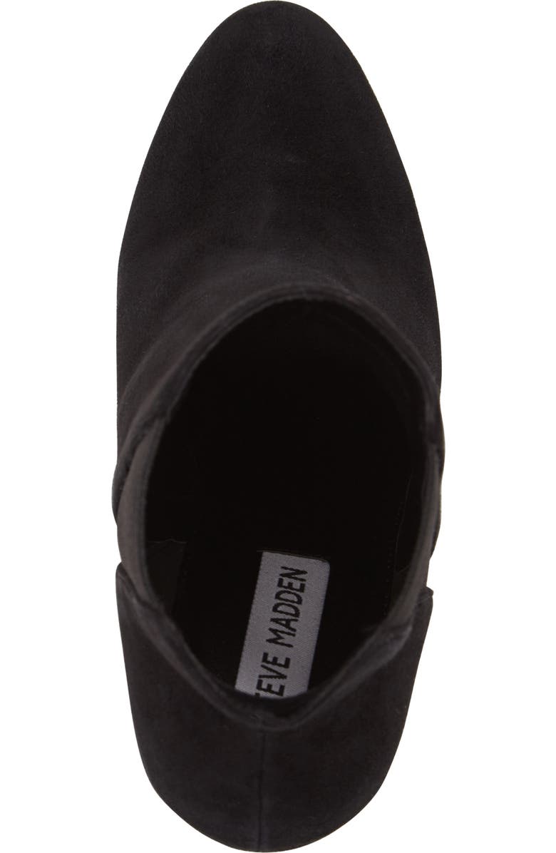 Steve Madden Effect Block Heel Bootie, Alternate, color,