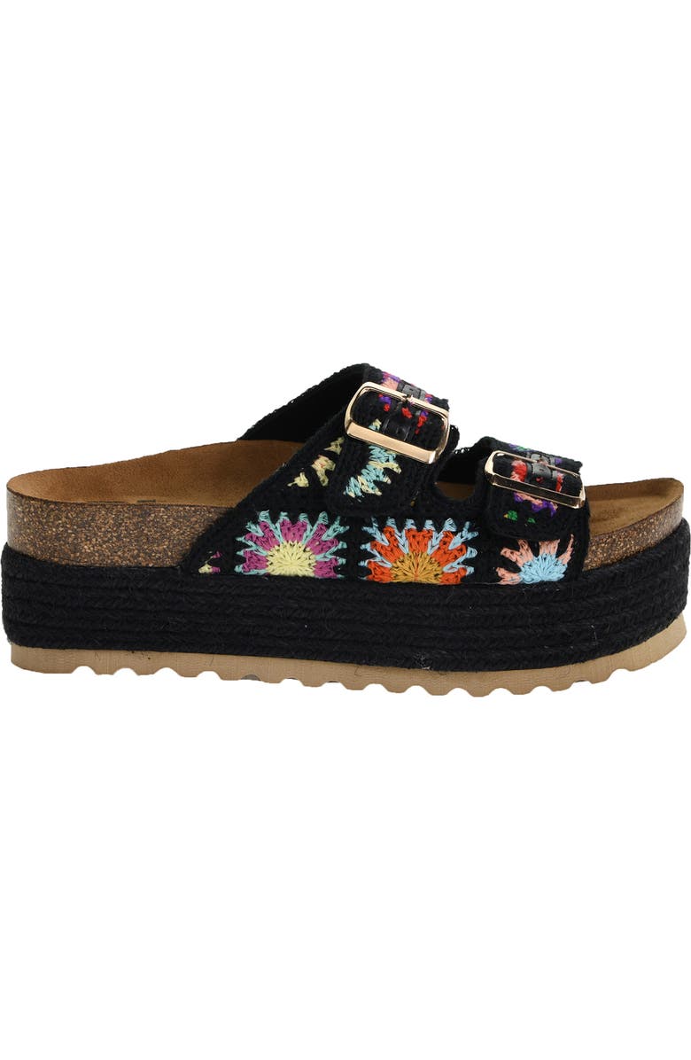 Dirty Laundry Pretends Espadrille Platform Slide Sandal, Alternate, color,