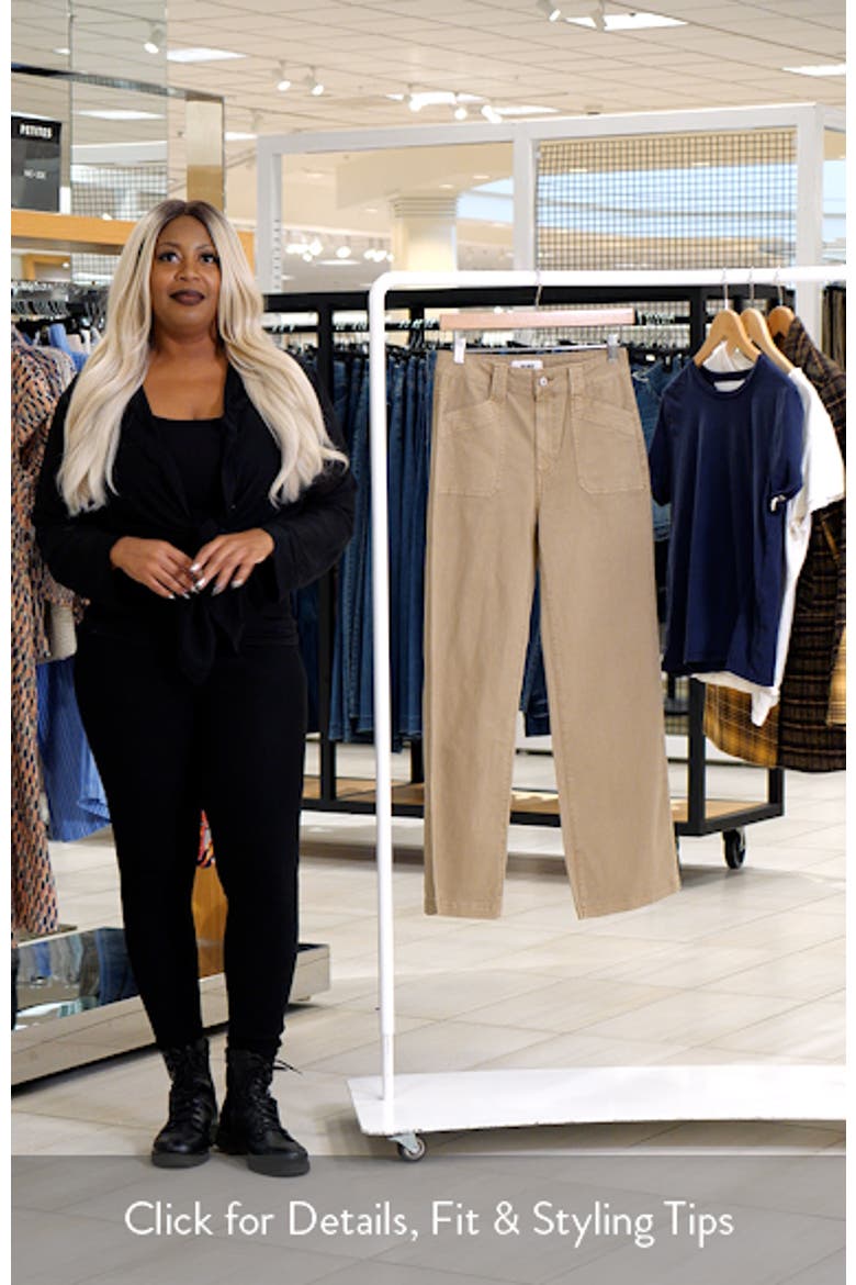 Ari High Waist Wide Leg Utility Pants video