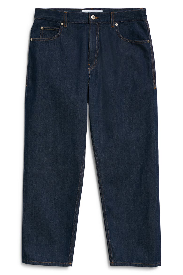 Slim Leg Crop Jeans, Alternate, color, INDIGO BLUE