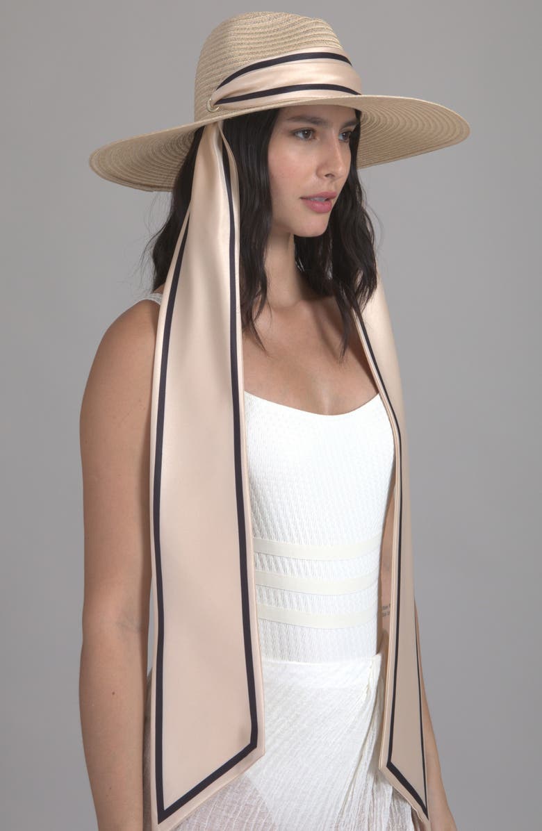 Eugenia Kim Cassidy UPF 25+ Packable Wide Brim Fedora, Alternate, color, Natural