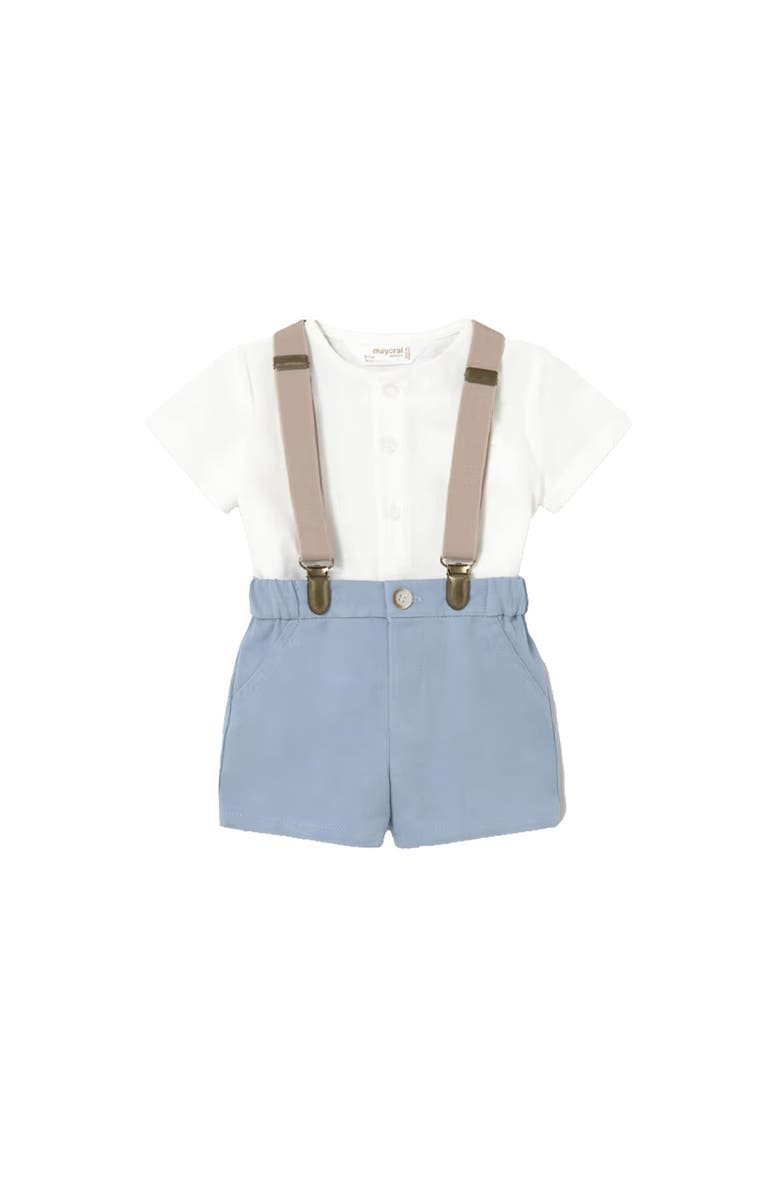 Mayoral Suspenders Set, Main, color, Blue