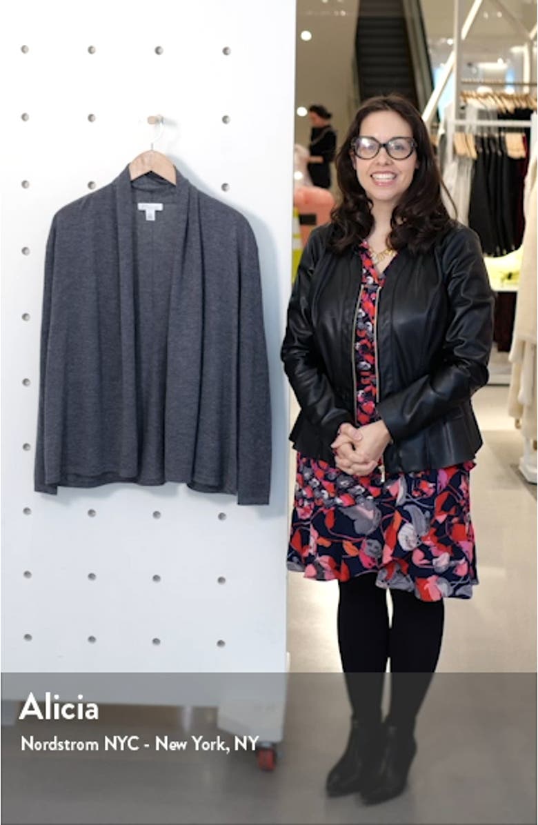 Cashmere Blend Cardigan, sales video thumbnail