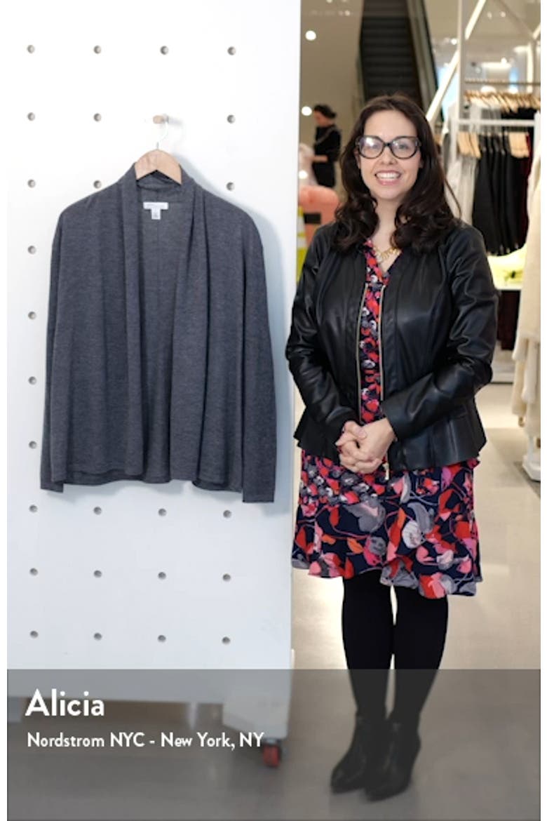 Cashmere Blend Cardigan video