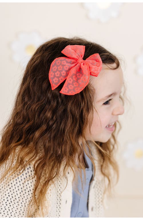 Little Poppy Co The Bow Clip Set In The Dahlia