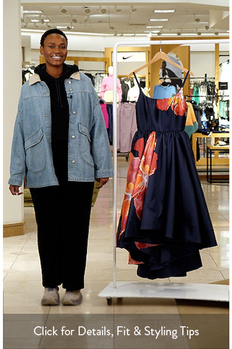 Shyloh Floral Mikado High-Low Gown video