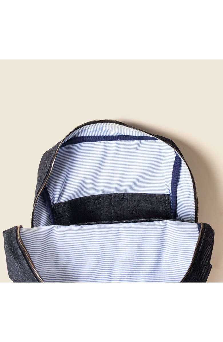 Casupo Travel and Diaper Backpack, Alternate, color, Dark Denim