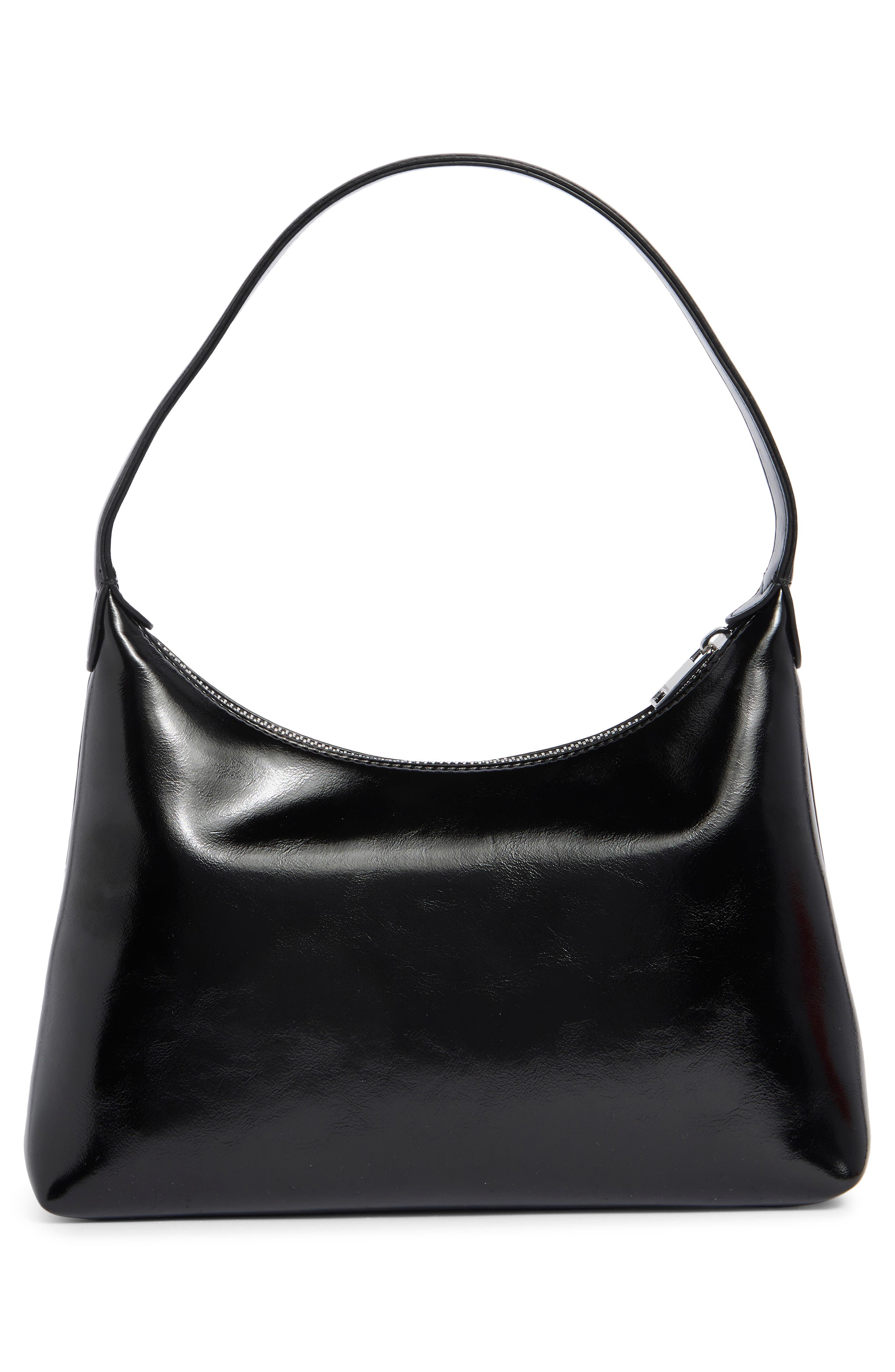 Stand Oil Plump Faux Leather Shoulder Bag, Alternate, color, 