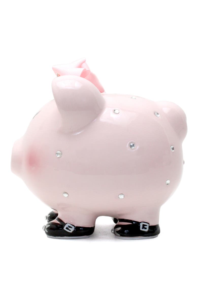 Princess Pig Piggy Bank, Alternate, color, PINK