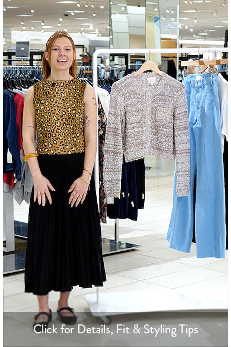 Kori Crop Cardigan video