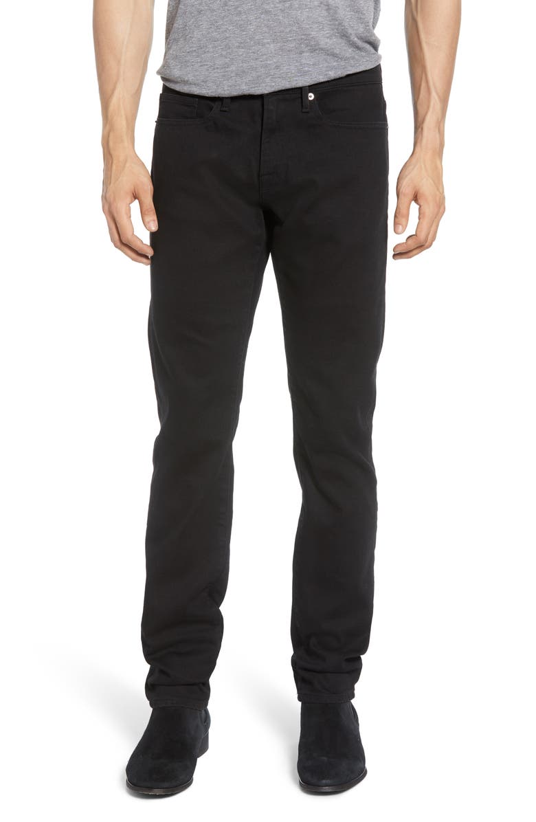 FRAME L'Homme Slim Fit Jeans, Main, color, Noir