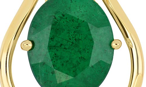 Bony Levy El Mar 14k Gold Emerald Pendant Necklace In Gold