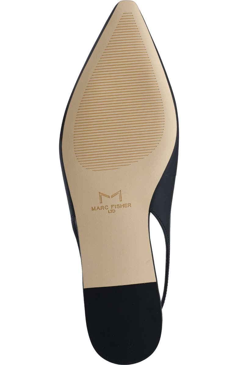 Marc Fisher LTD Graceful Pointed Toe Slingback Flat, Alternate, color,