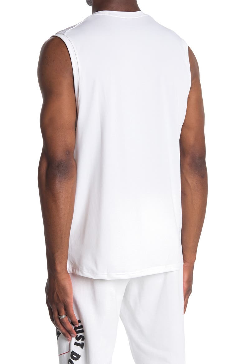 Pro Dri-FIT Tank, Alternate, color, 100 WHITE/BLACK