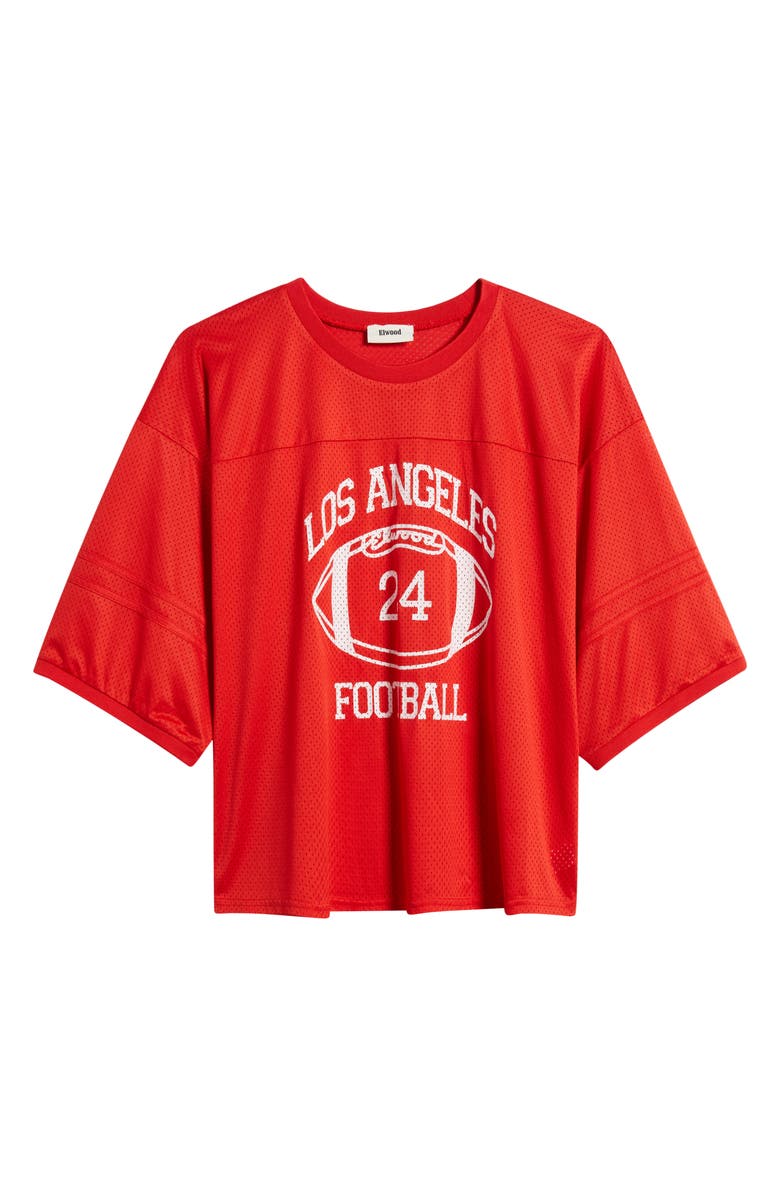 Elwood Mesh Practice Jersey Top, Alternate, color, Game Day Red