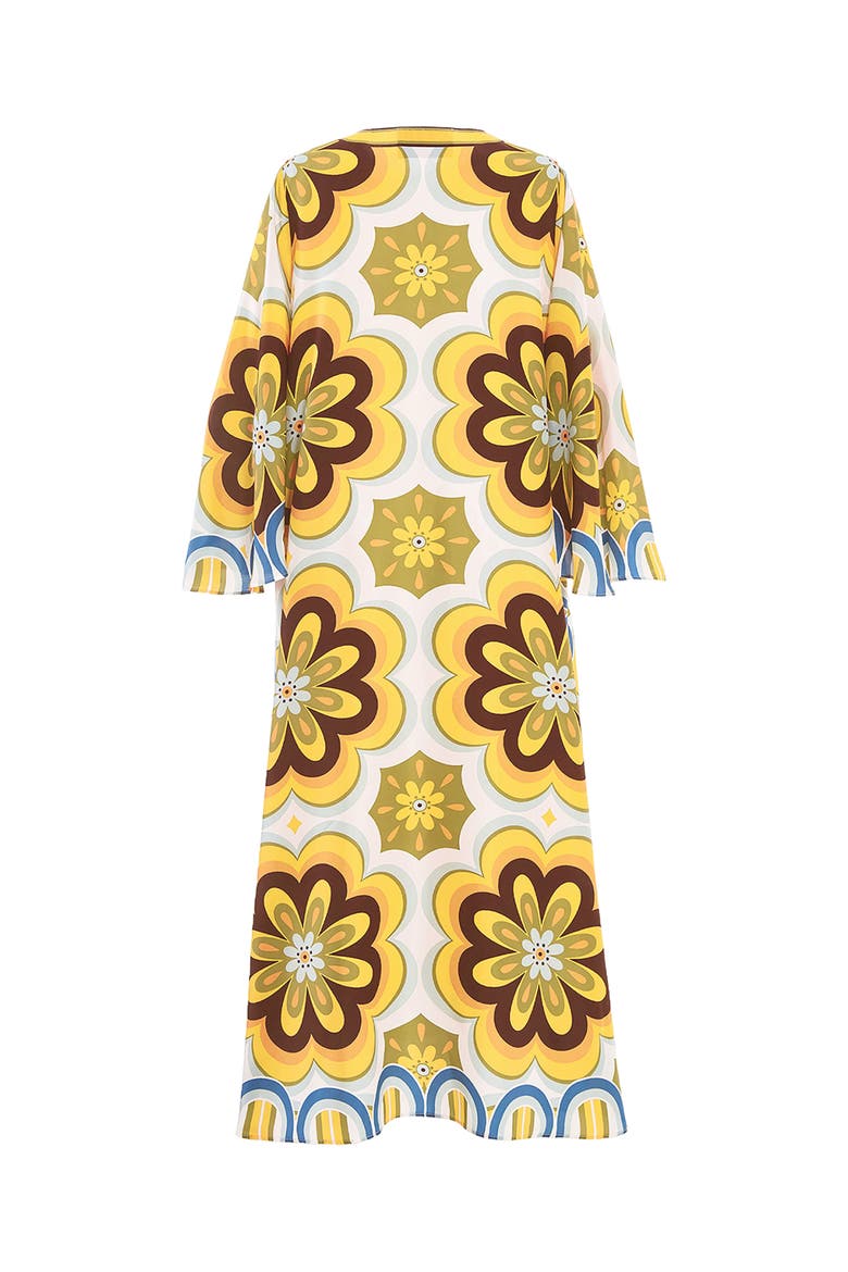 Flying Kaftan Ciccio Placée Dark Mustard, Alternate, color, Ciccio Placée Dark Mustard