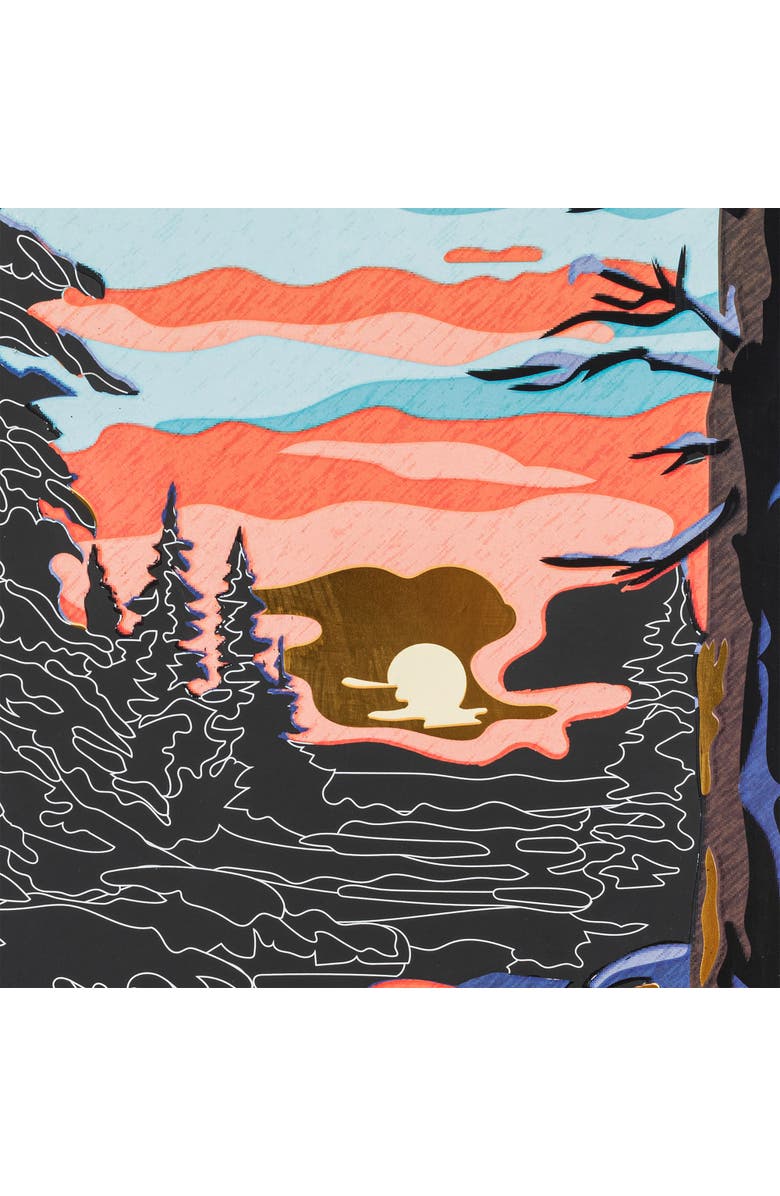 Brea Reese Scratch Art Paper Pad, Seasonal Landscapes, Alternate, color, 