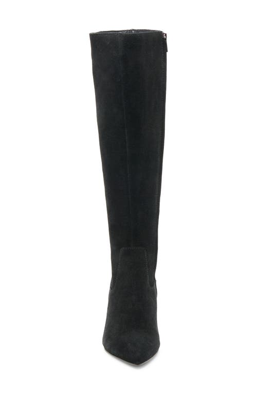 Dolce Vita Attie H2o Water Resistant Knee High Boot In Black
