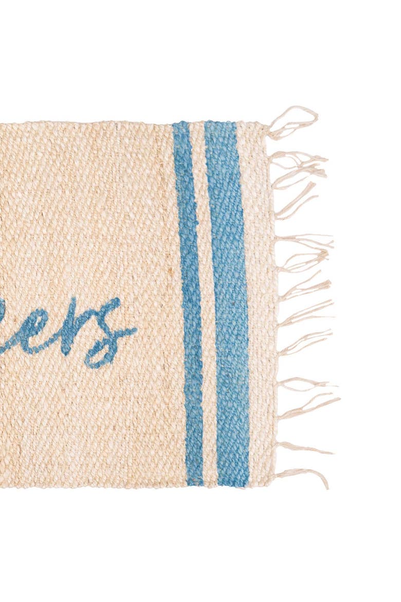 Cheers Jute Rug, Alternate, color, Blue