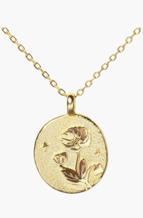 Birth Flower Necklace