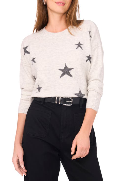 Star Crewneck Sweater (Regular & Petite)