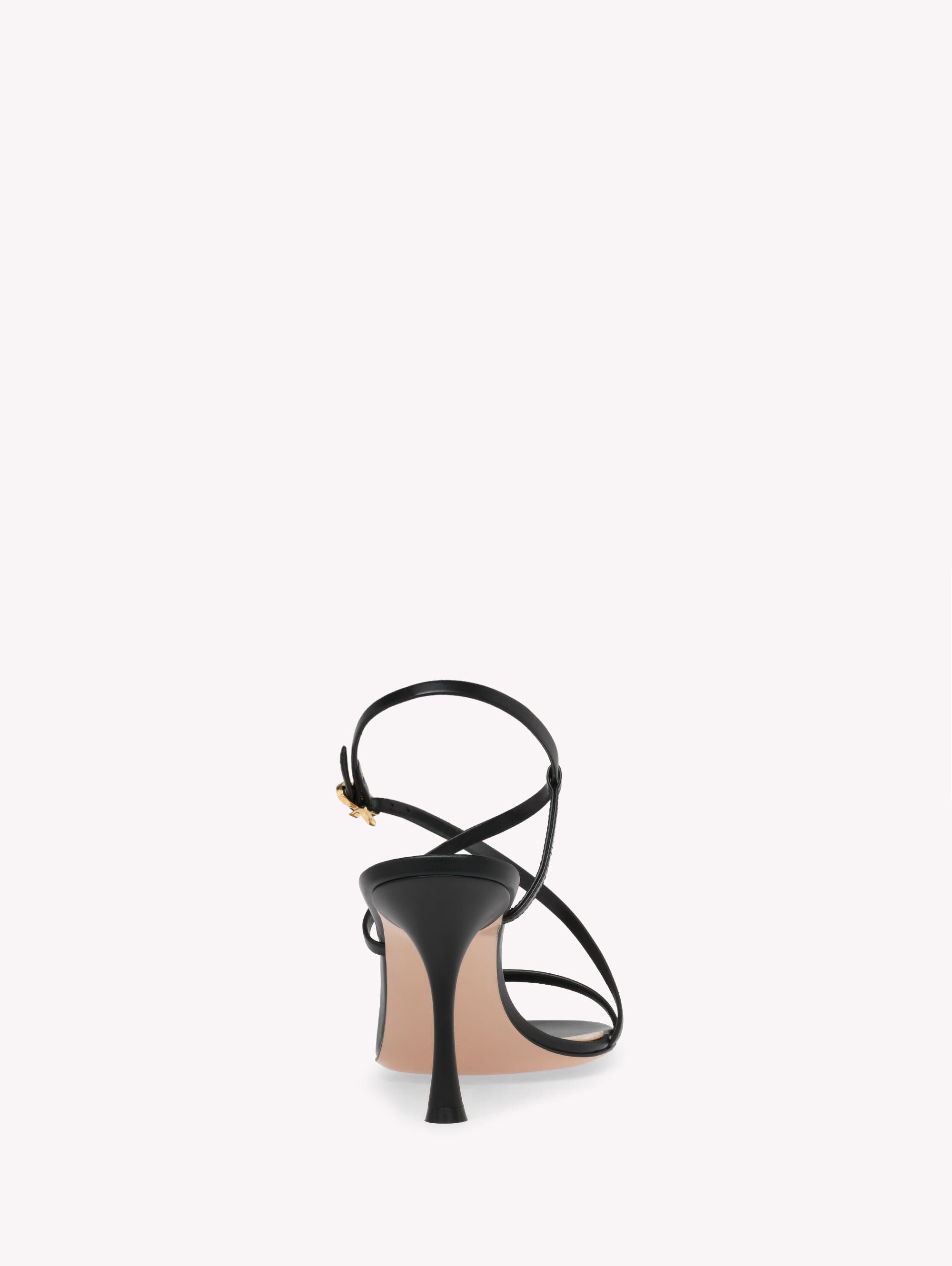 Gianvito Rossi Ascent Sandal, Alternate, color, Black Calf