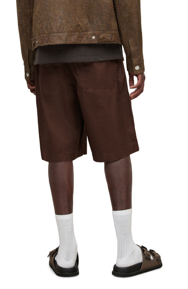 AllSaints Casper Cotton Shorts, Alternate, color, 