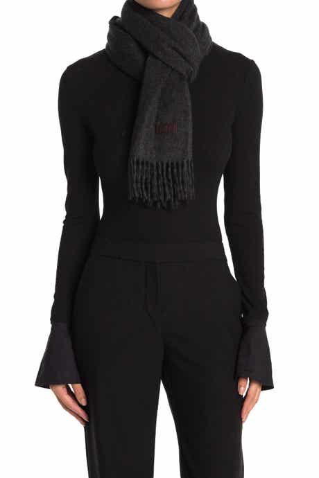 Hickey Freeman Cashmere Fringe Scarf
