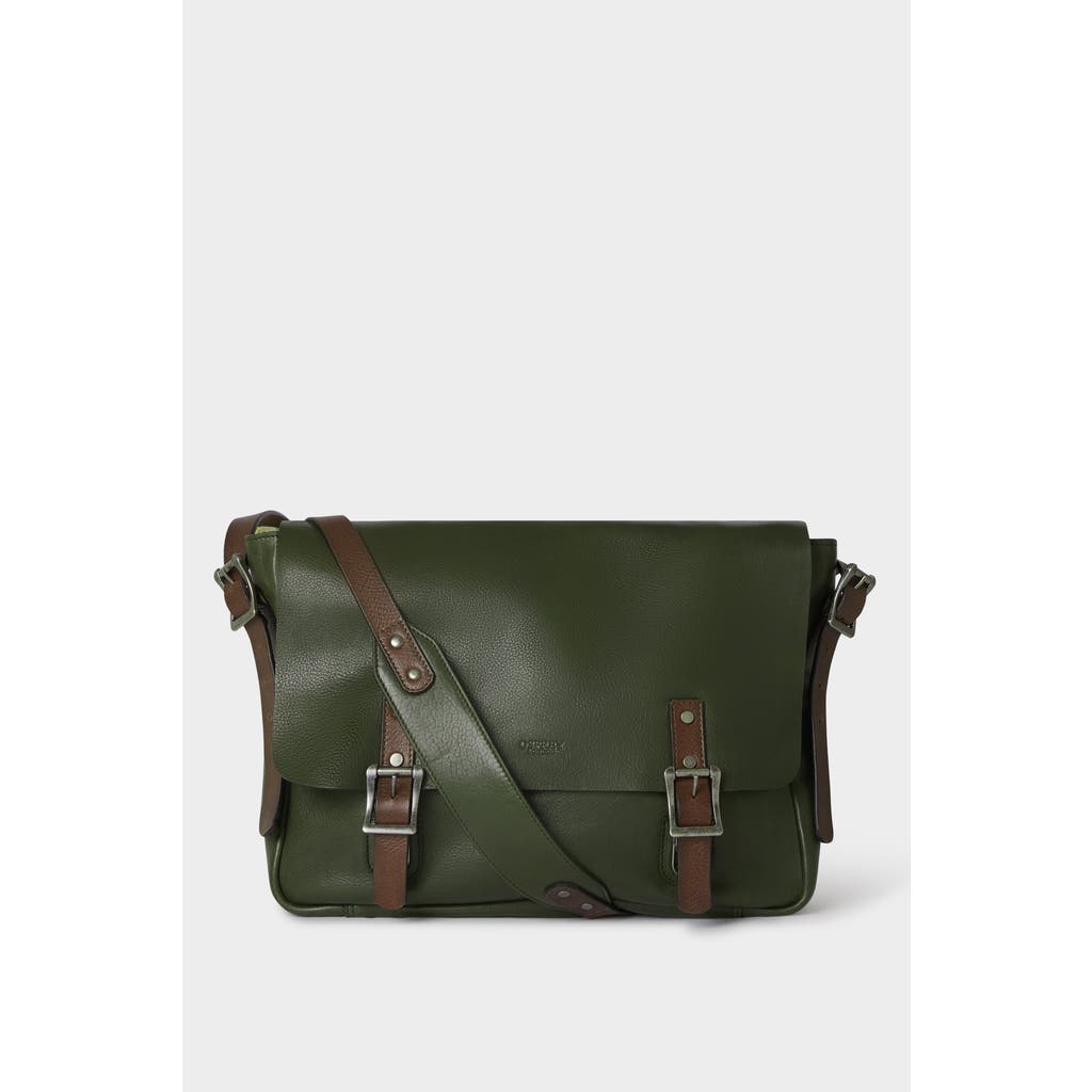 Osprey London The Lorenzo Large Leather Messenger Bag