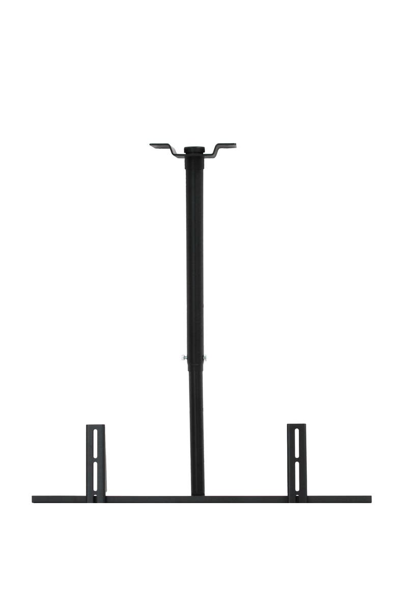Megamounts 37-70in Tilting And Rotating Adjustable Height Ceiling Television Mount for LED, LCD, and Plasma Screens, Alternate, color, Black