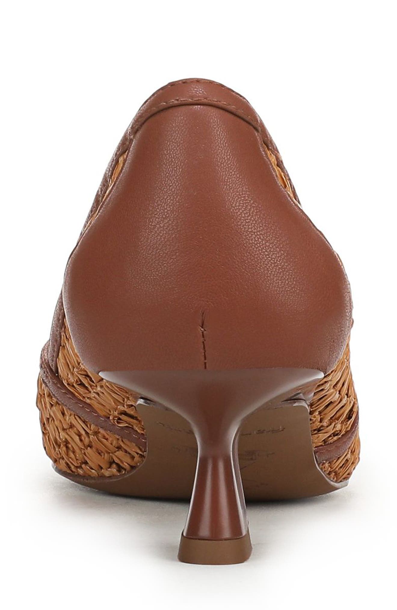 Jarelie Pointed Toe Pump, Alternate, color, WICKER BROWN
