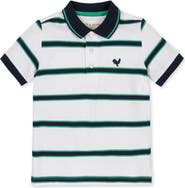 Hope & Henry Kids' Organic Short Sleeve Jersey Polo