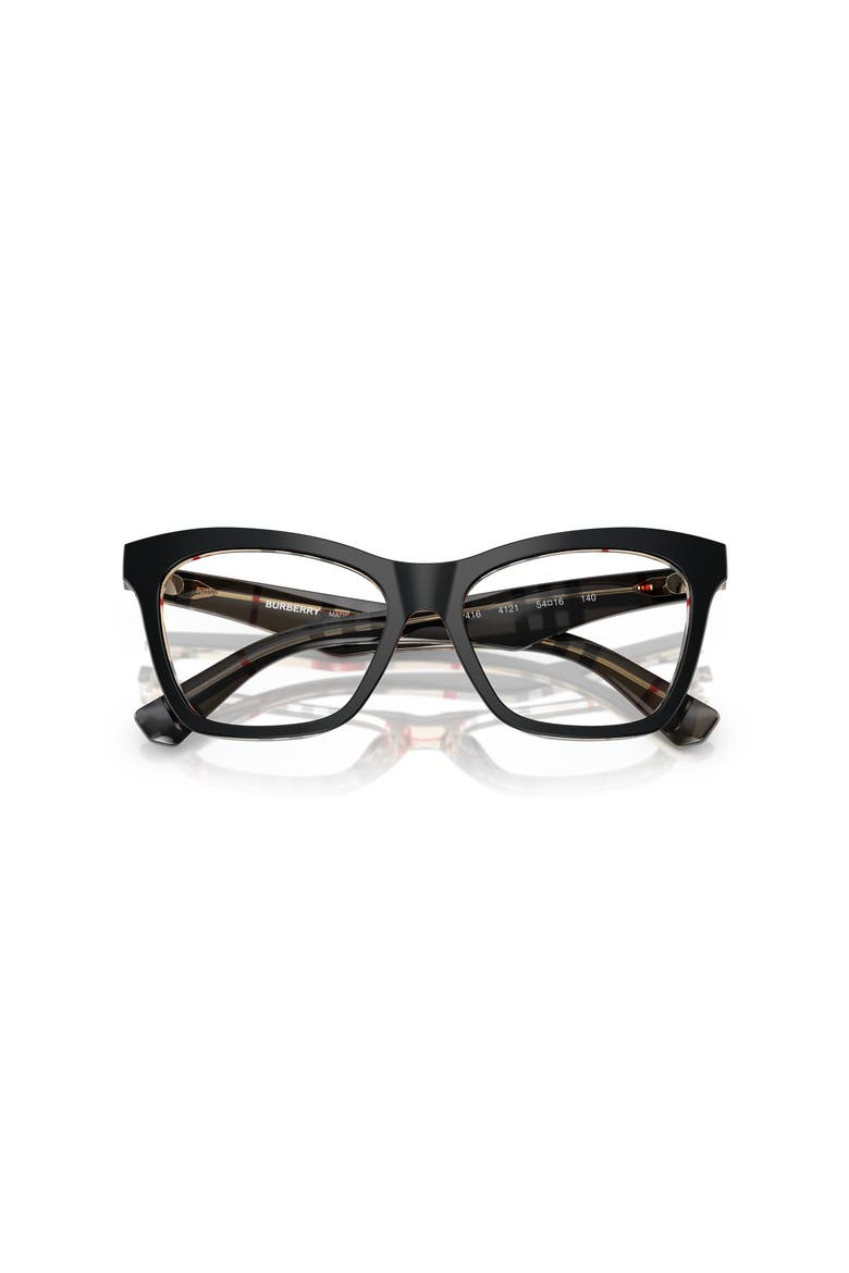54mm Cat Eye optical glasses, Alternate, color, Black