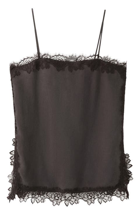 Lace Satin Camisole
