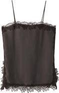 MANGO Lace Satin Camisole